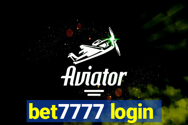 bet7777 login